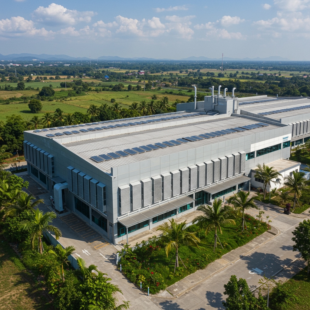 Illustration for Building Performance Simulation: Paving the Way for Net-Zero Industrial Buildings in Tropical Vietnam - section 1