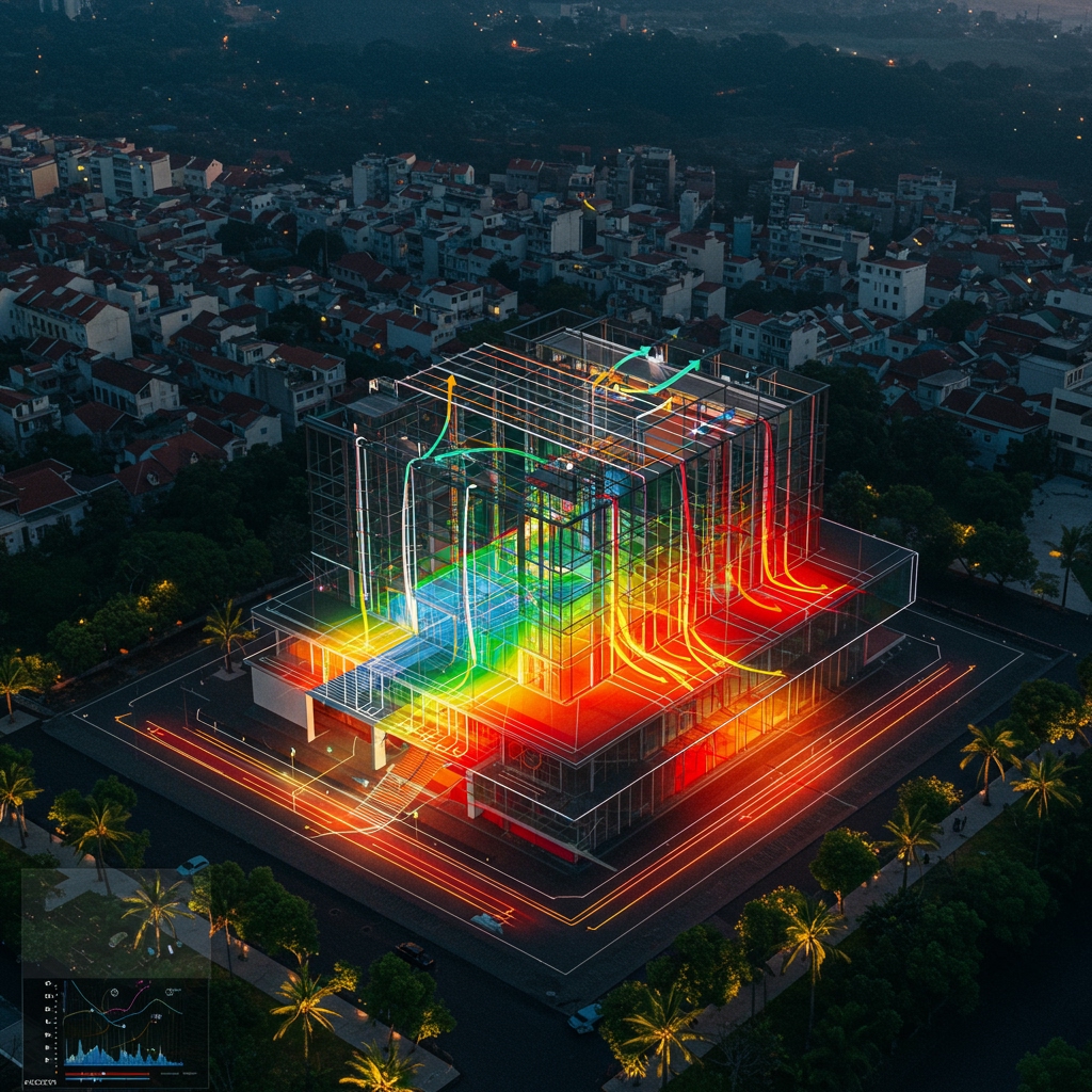 Illustration for Building Simulation: Unlocking Low-Energy Cooling in Tropical Vietnam - section 1