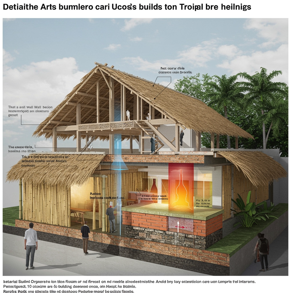 Illustration for Building Performance Simulation for Optimizing Climate-Responsive Architecture with Local Materials in Vietnam - section 2