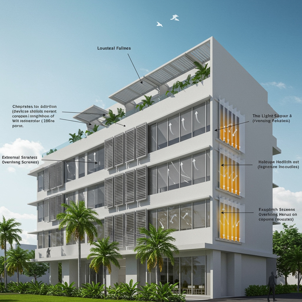 Illustration for Optimizing Energy Efficiency in Vietnamese Tropical Buildings Through Simulation-Informed Passive Design Strategies - section 2