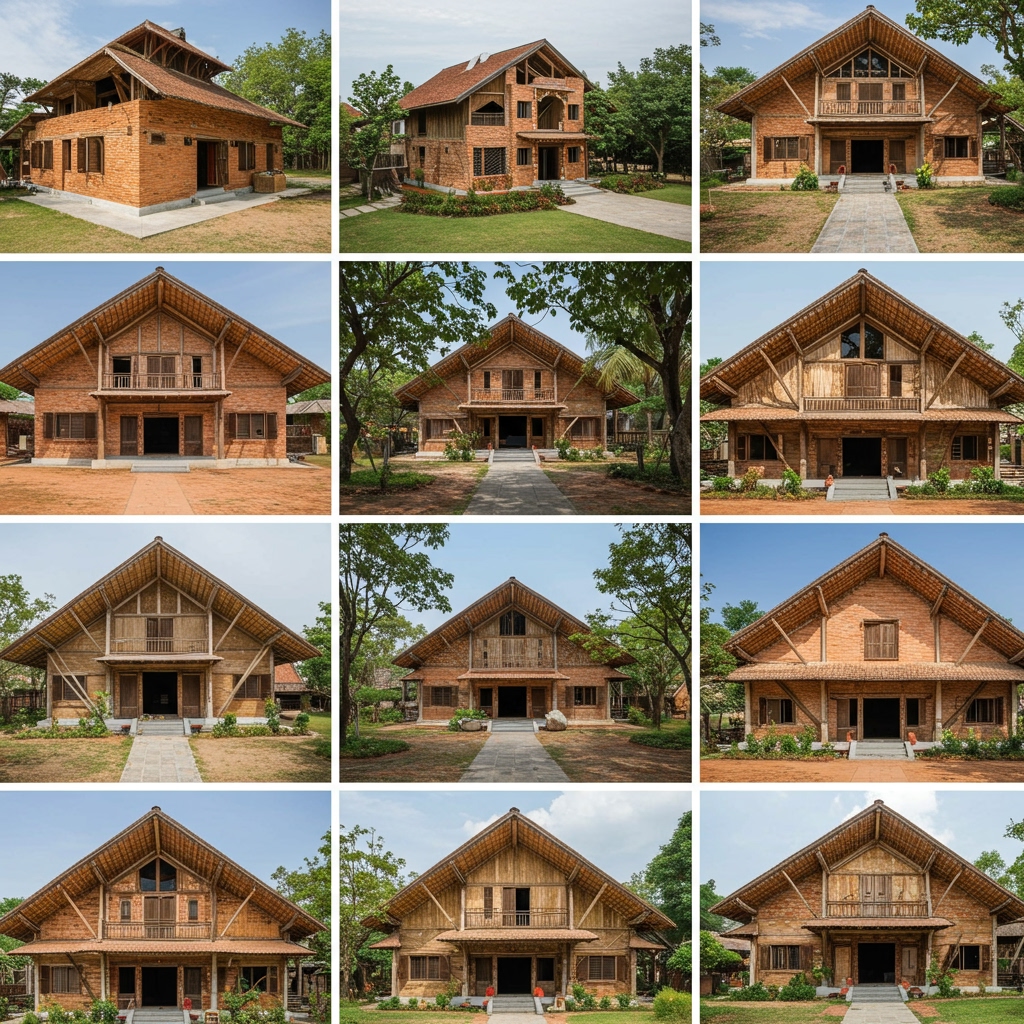 Illustration for Building Performance Simulation for Optimizing Climate-Responsive Architecture with Local Materials in Vietnam - section 3